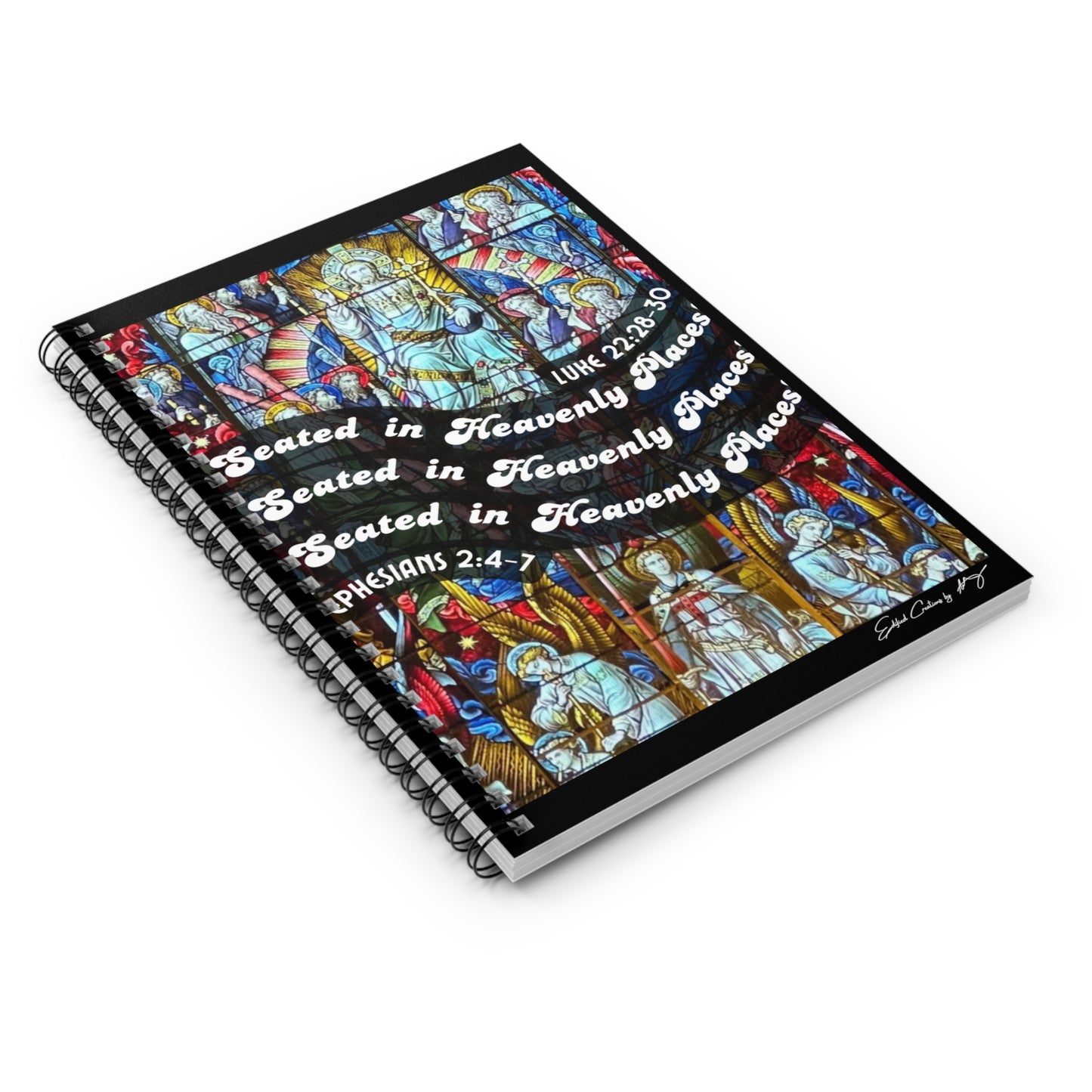 Seated in Heavenly Places | Spiral Notebook