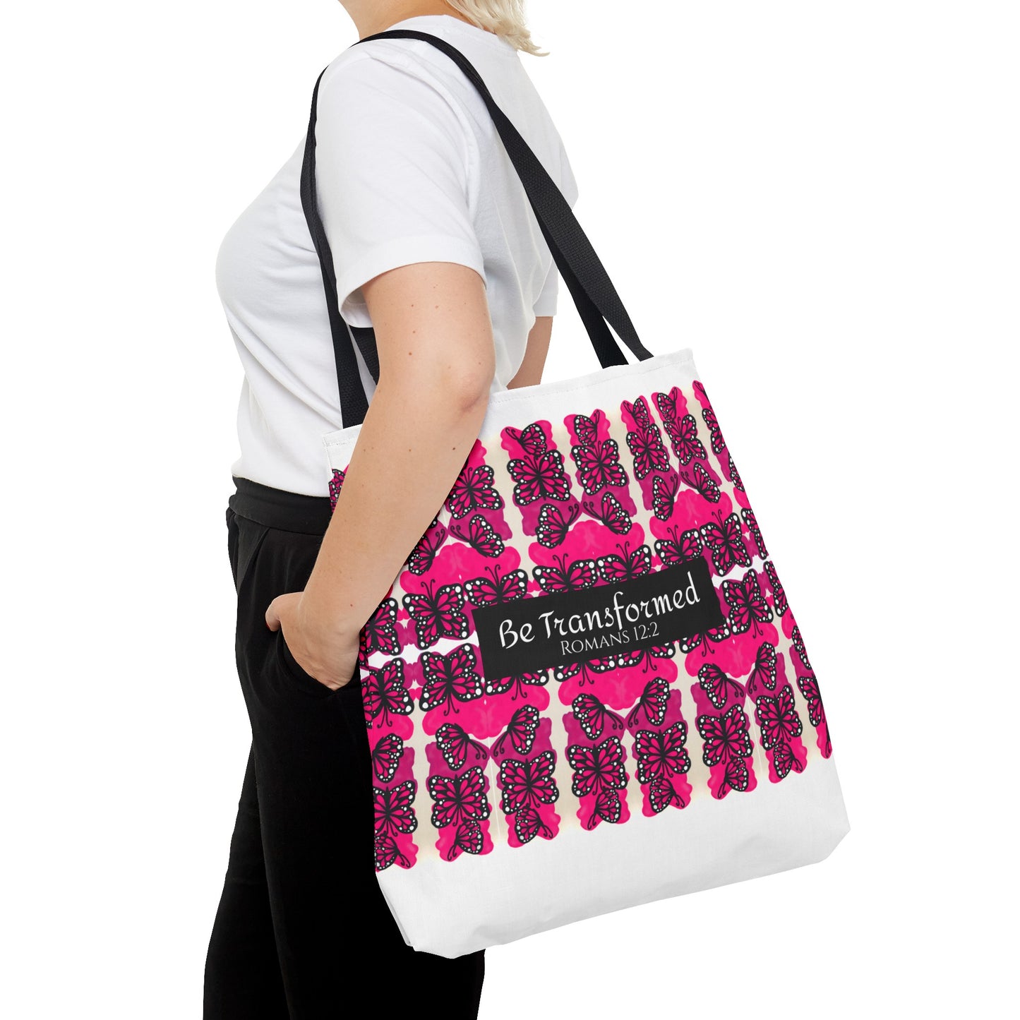 Be Transformed | Pink Tote Bag