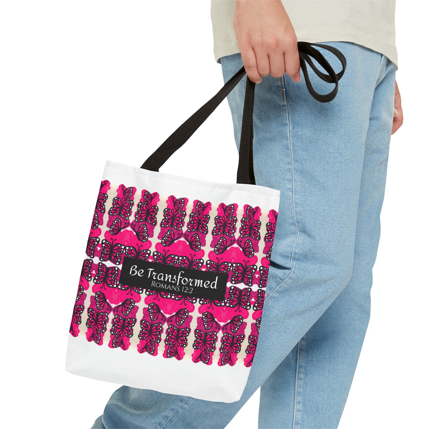 Be Transformed | Pink Tote Bag