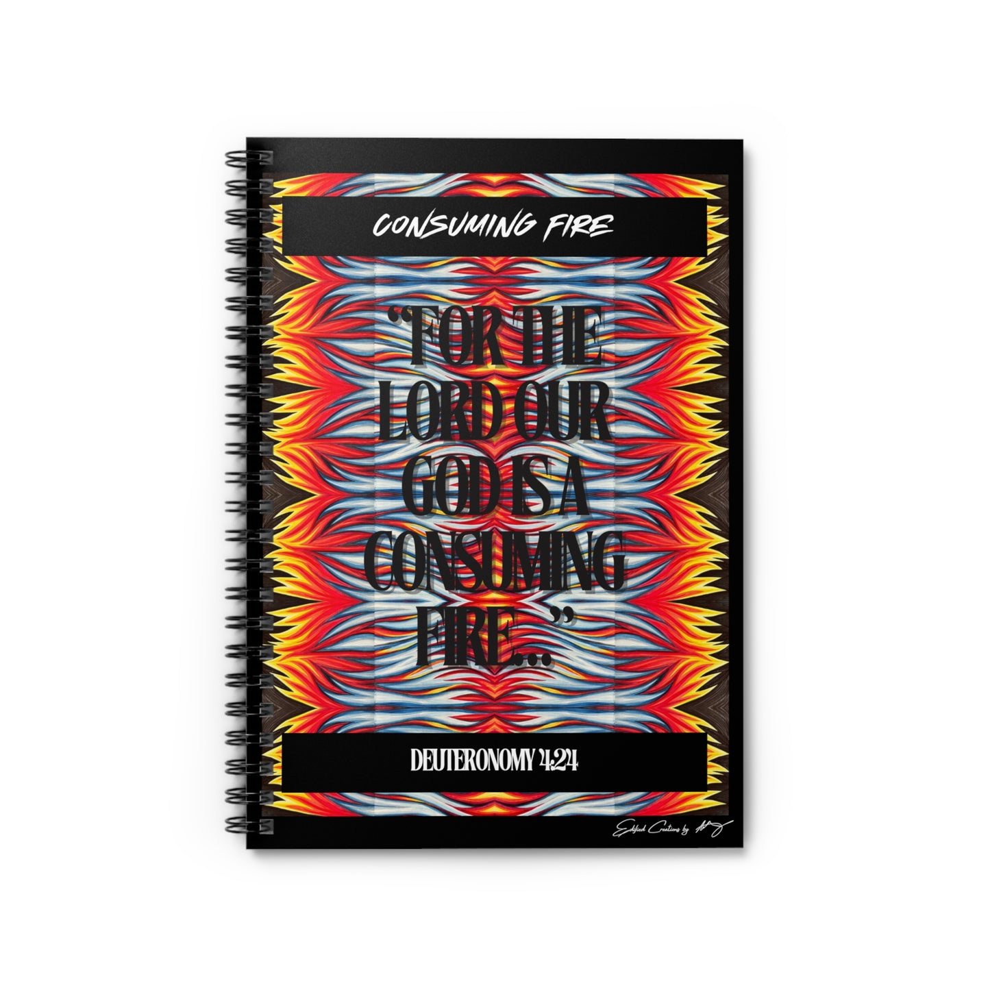 Consuming Fire | Spiral Notebook