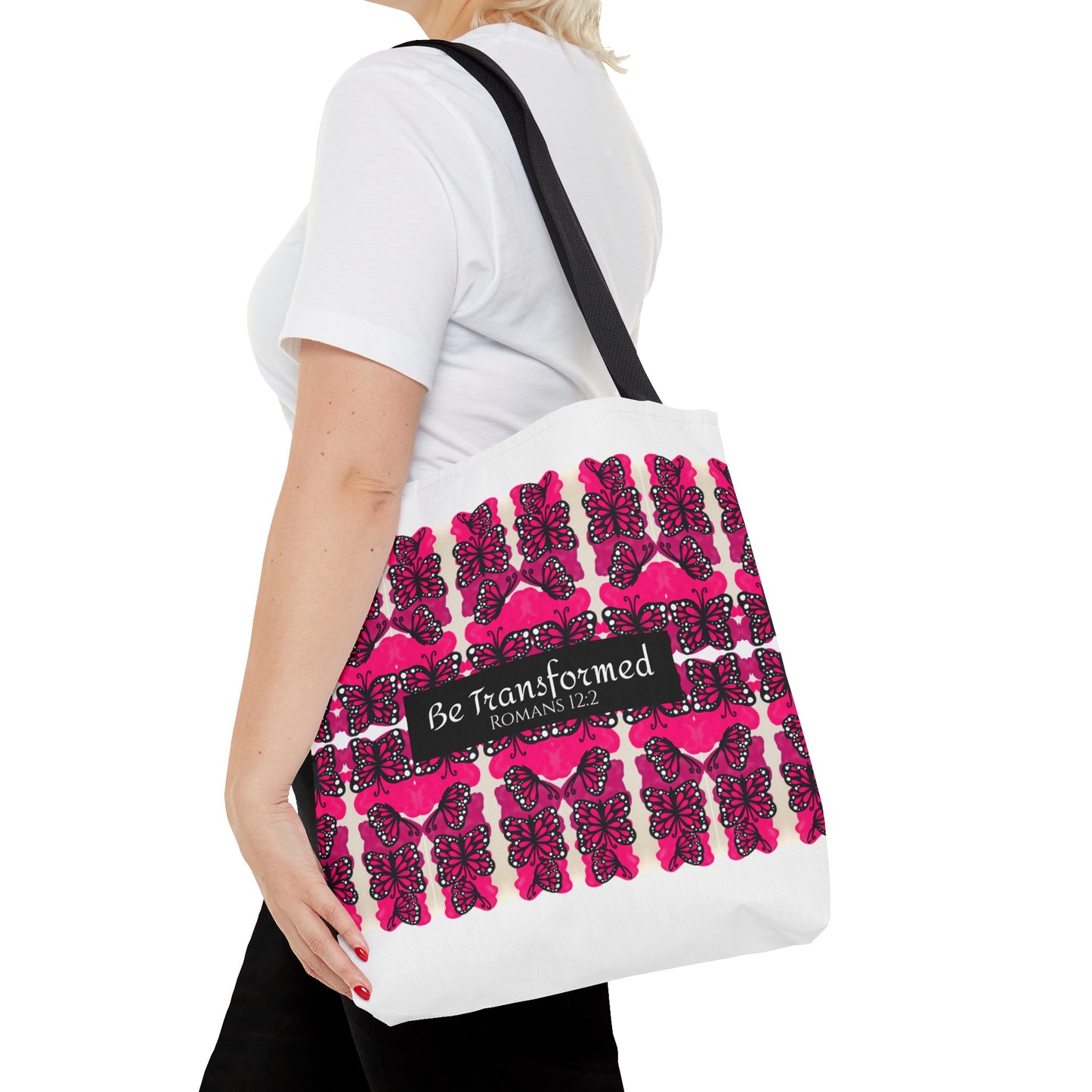 Be Transformed | Pink Tote Bag