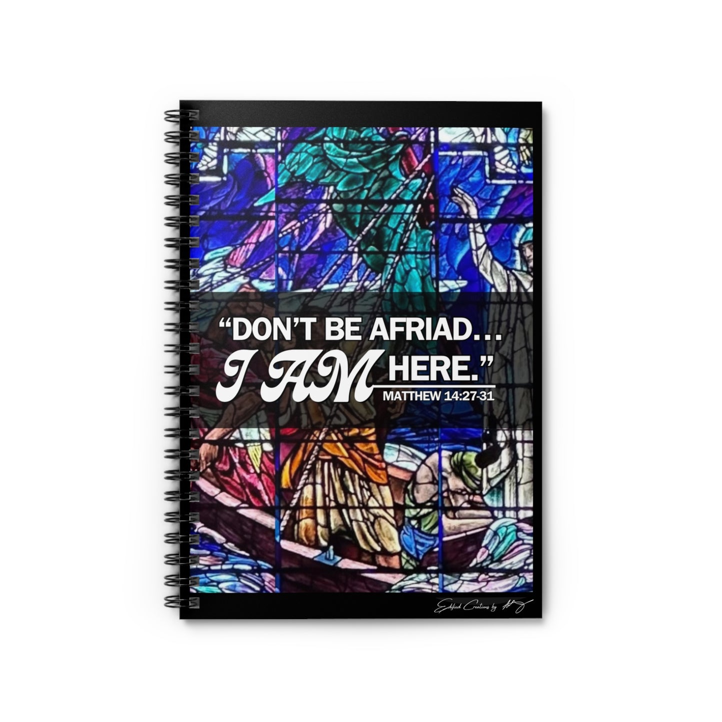 Jesus Walks on Water | Spiral Notebook