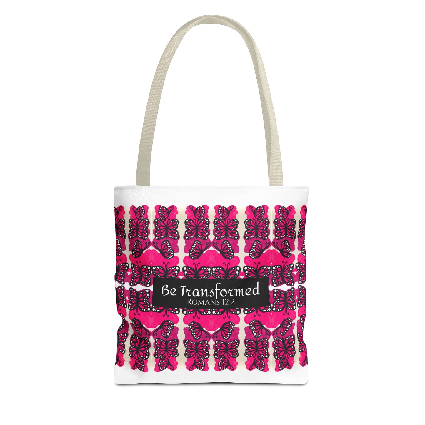 Be Transformed | Pink Tote Bag