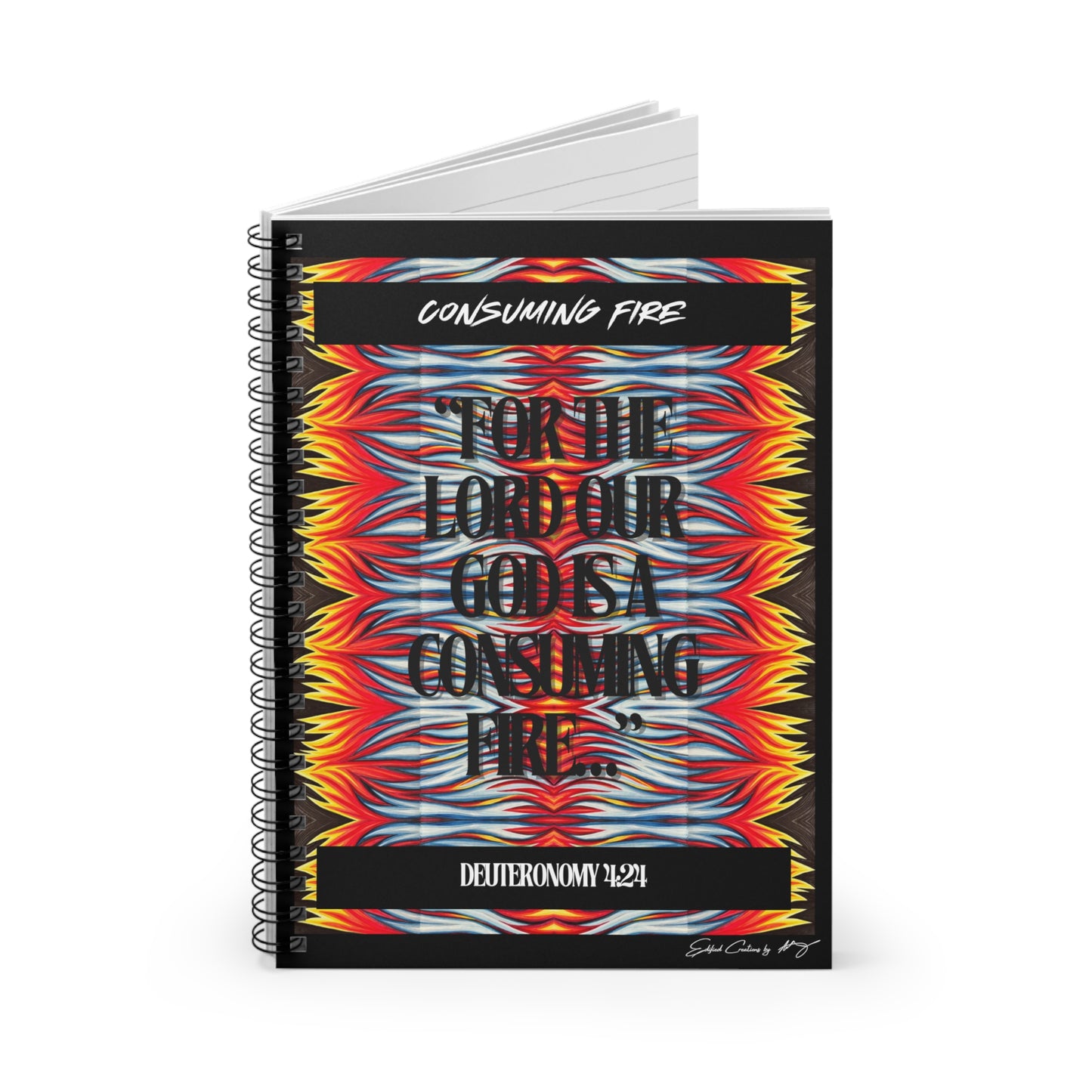 Consuming Fire | Spiral Notebook