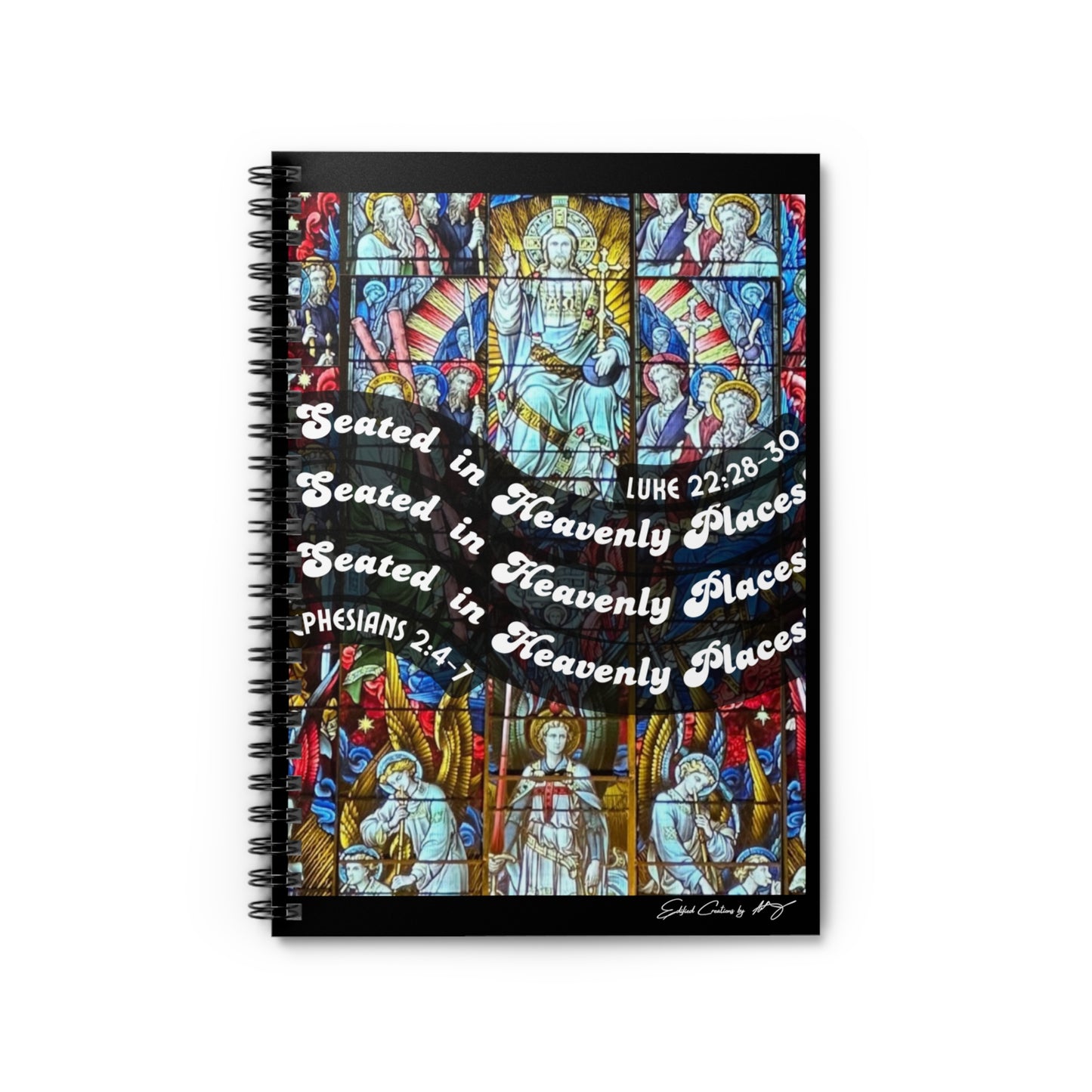 Seated in Heavenly Places | Spiral Notebook