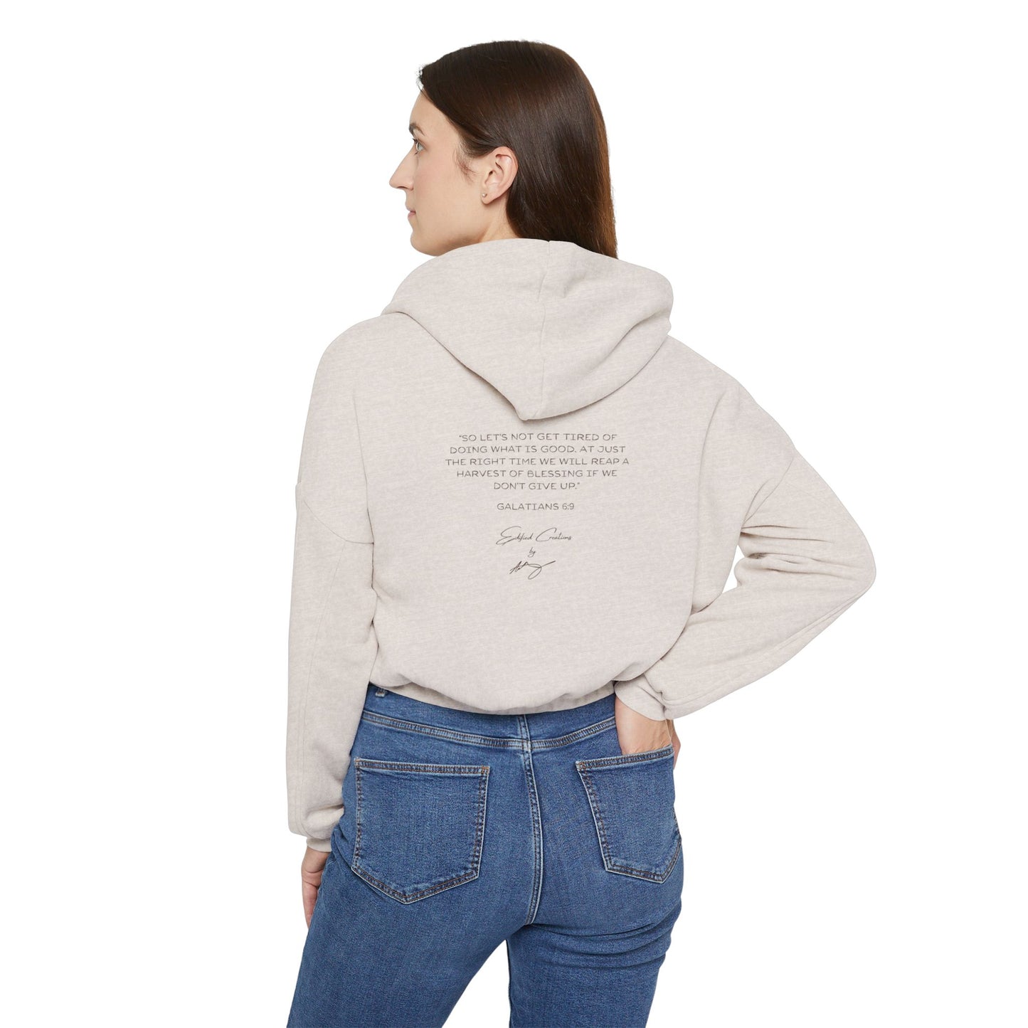 Harvest of Blessing | Cropped Hoodie
