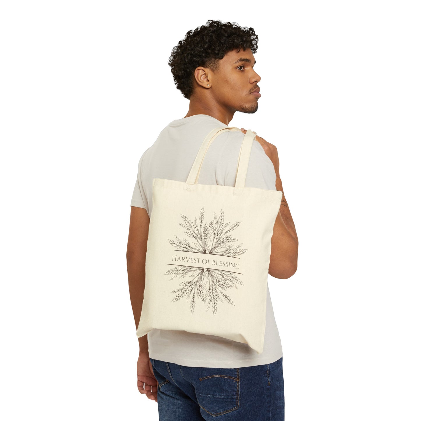 Harvest of Blessings Canvas Tote Bag