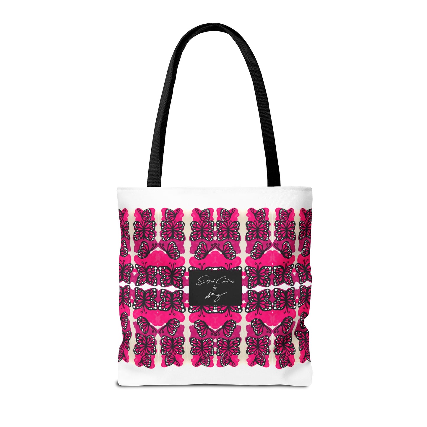 Be Transformed Pink Tote Bag