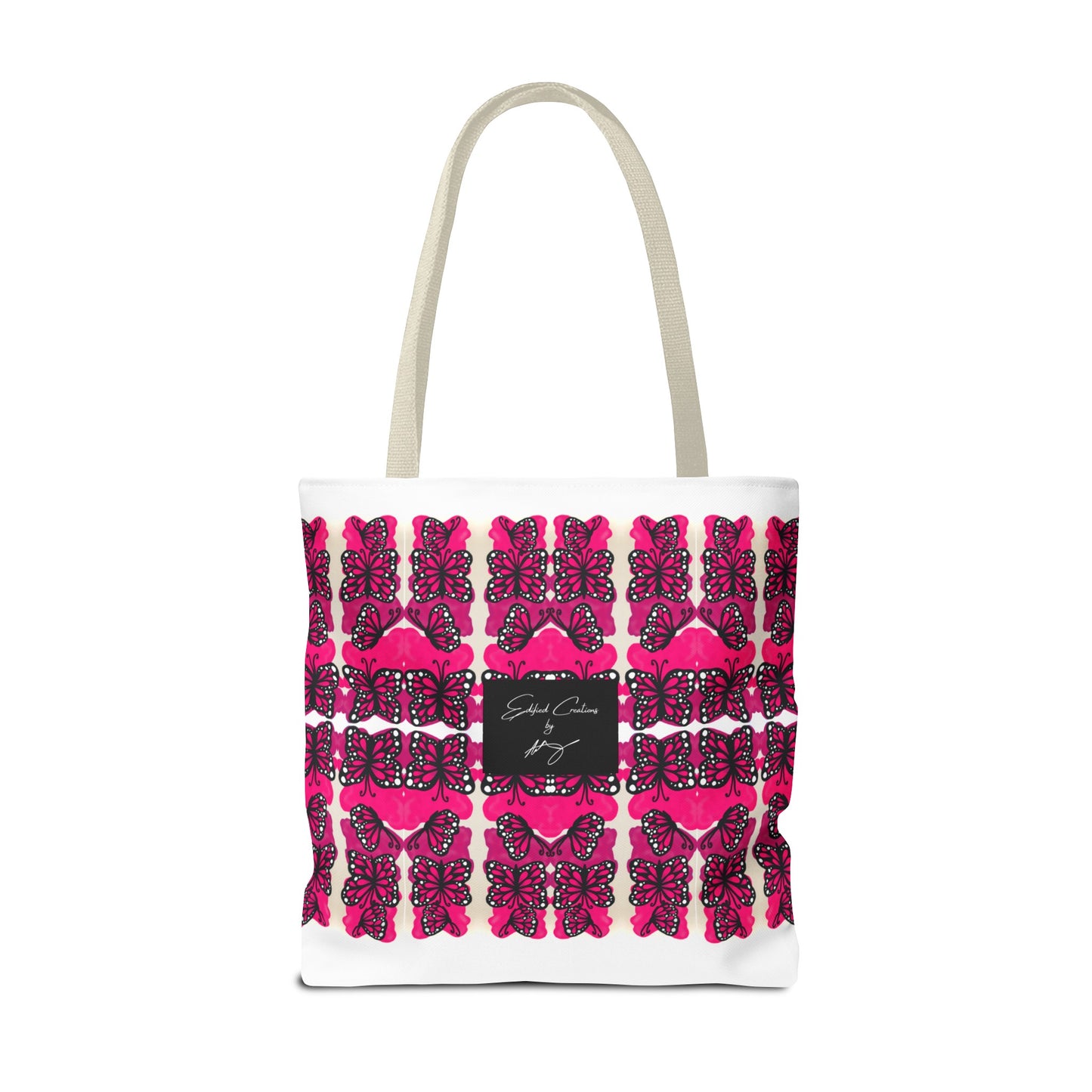 Be Transformed Pink Tote Bag