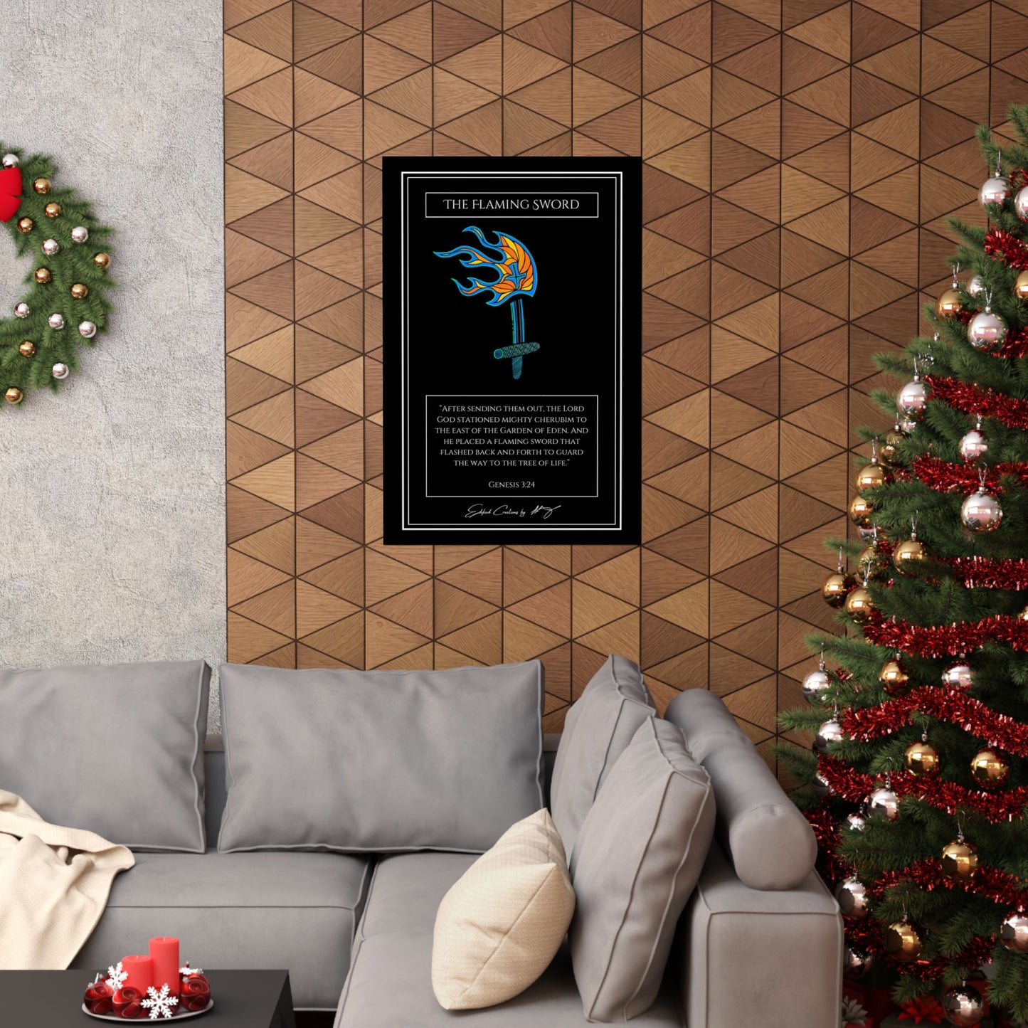 The Flaming Sword | Poster