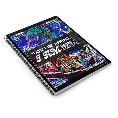 Jesus walks on water Spiral Notebook