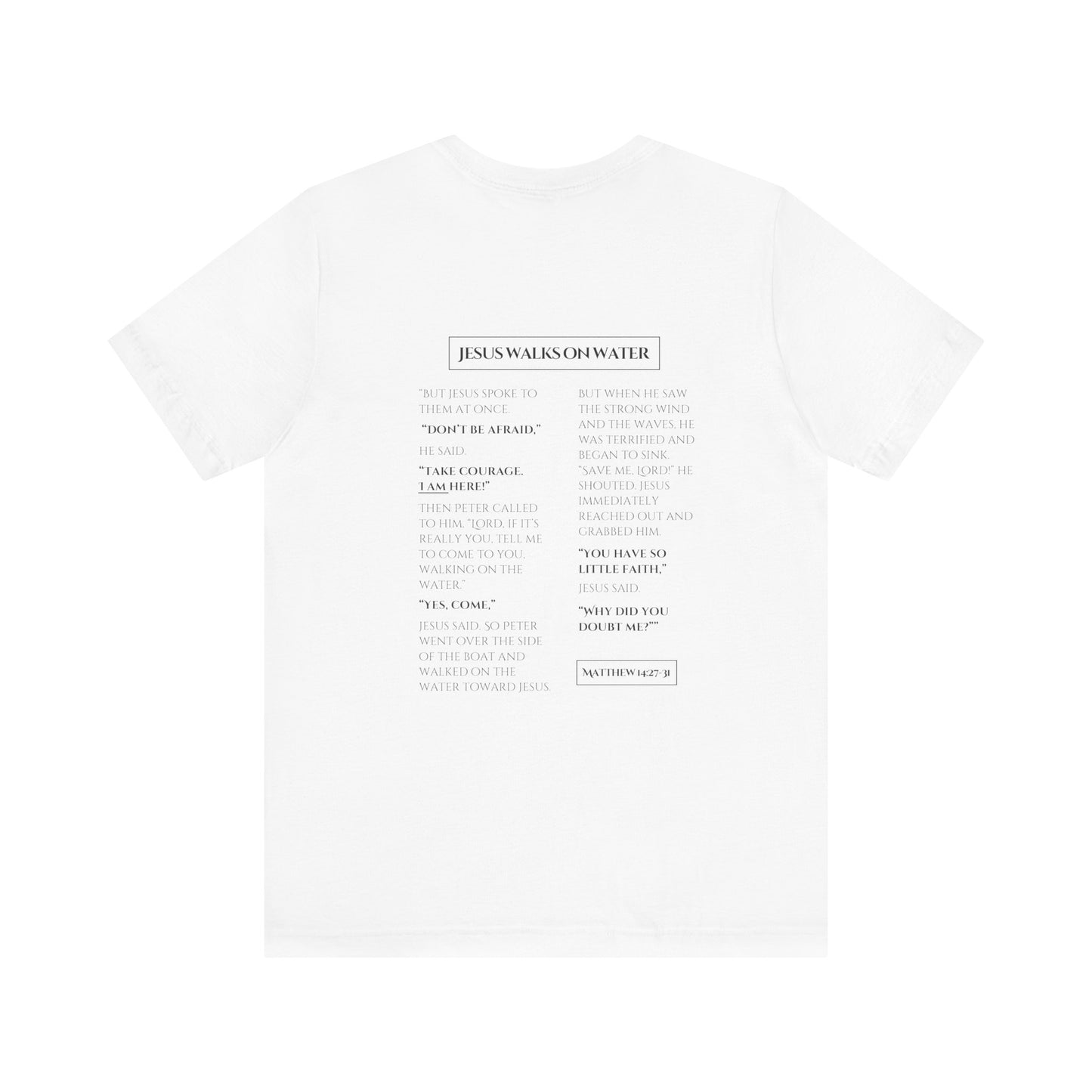 Jesus Walks on Water | T-Shirt