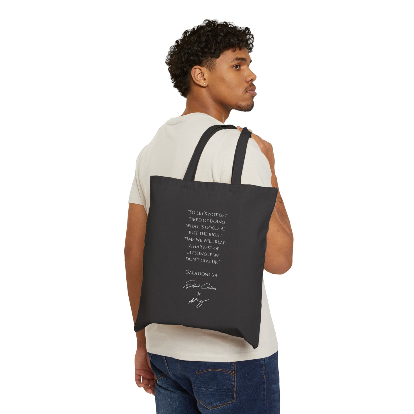 Harvest of Blessings Canvas Tote Bag