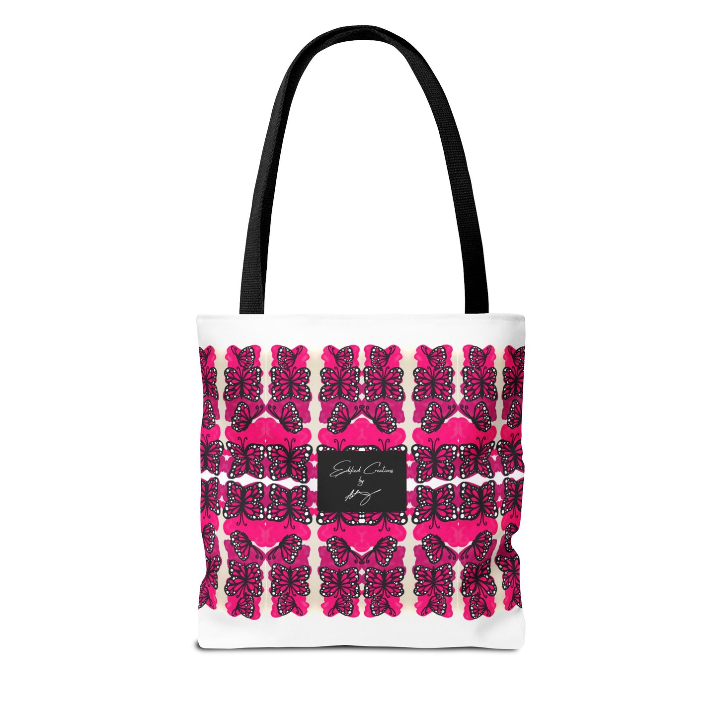 Be Transformed Pink Tote Bag