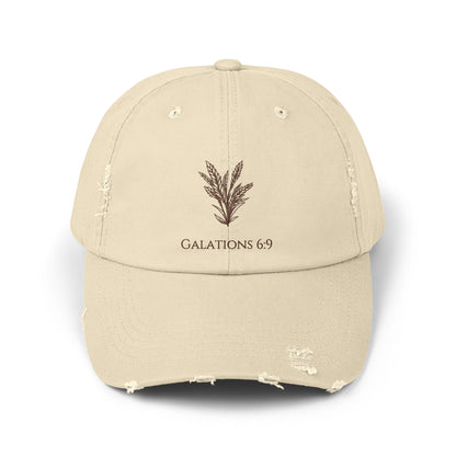 Harvest of Blessings | Galatians 6:9 | Distressed Cap