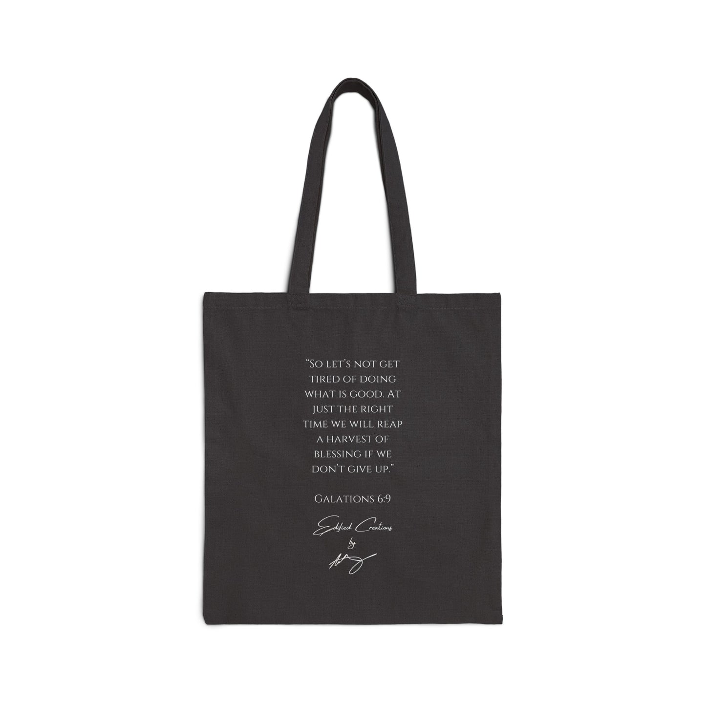 Harvest of Blessings Canvas Tote Bag