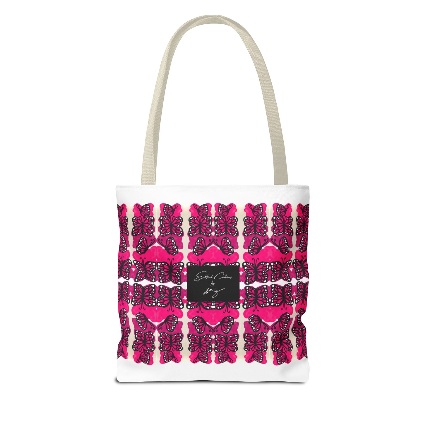 Be Transformed Pink Tote Bag