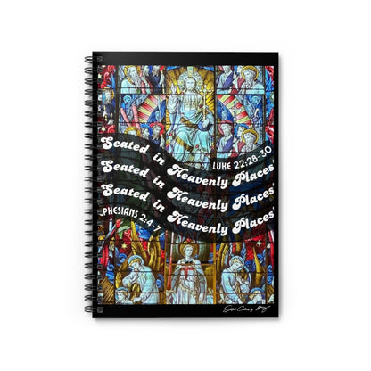 Seated in Heavenly Places Spiral Notebook