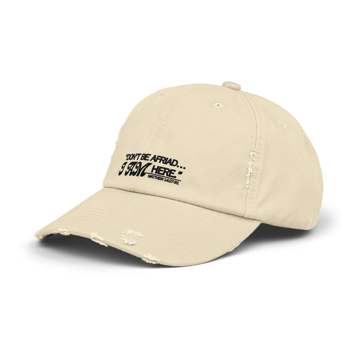 Jesus Walks on Water | Matthew 14:27-31 | Distressed Cap