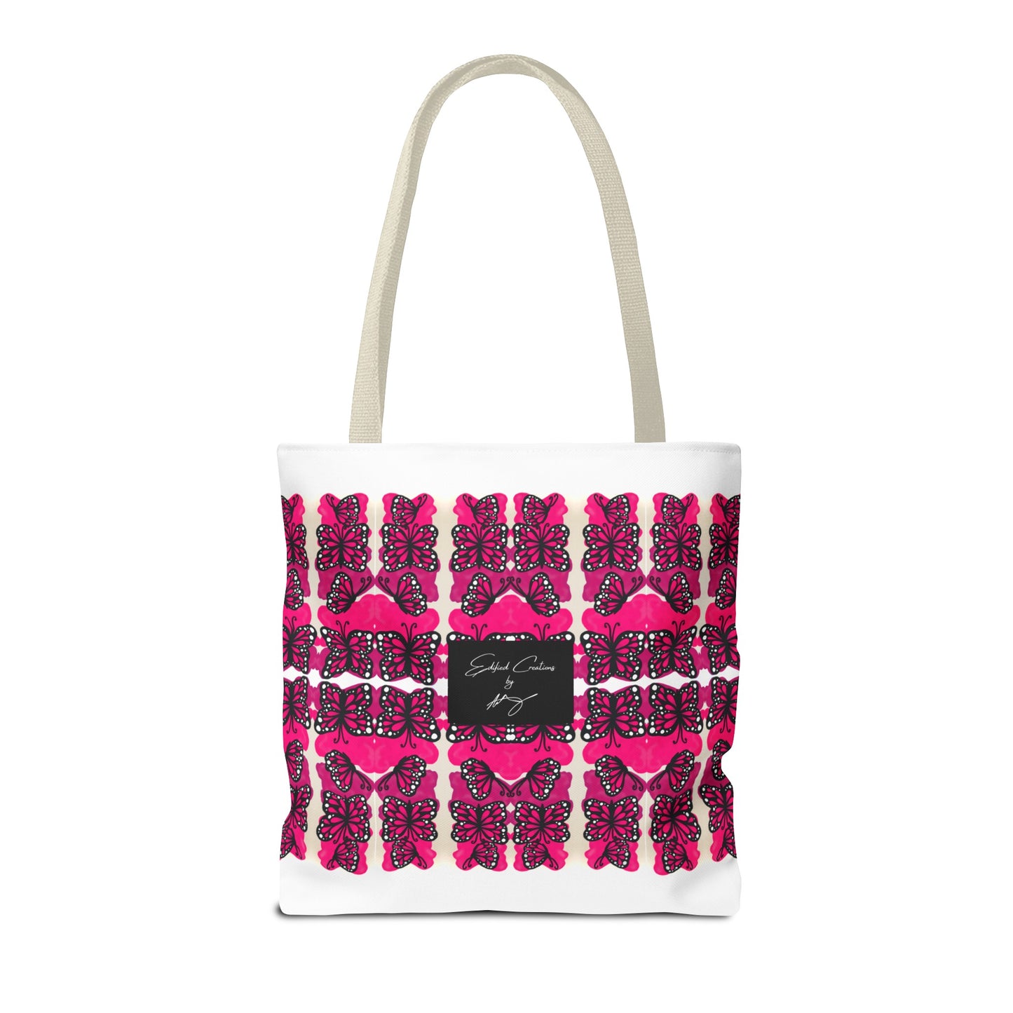 Be Transformed Pink Tote Bag