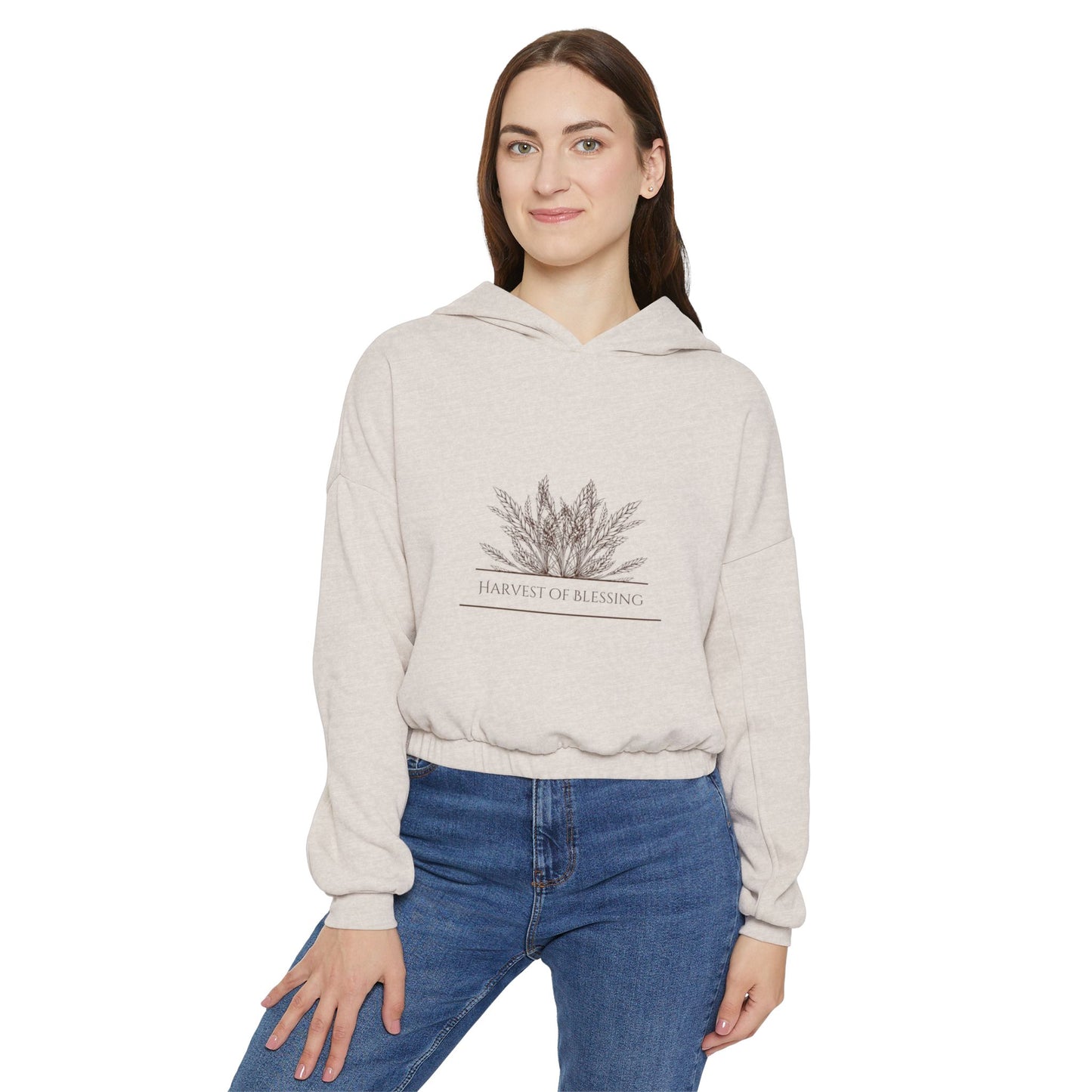 Harvest of Blessing | Cropped Hoodie