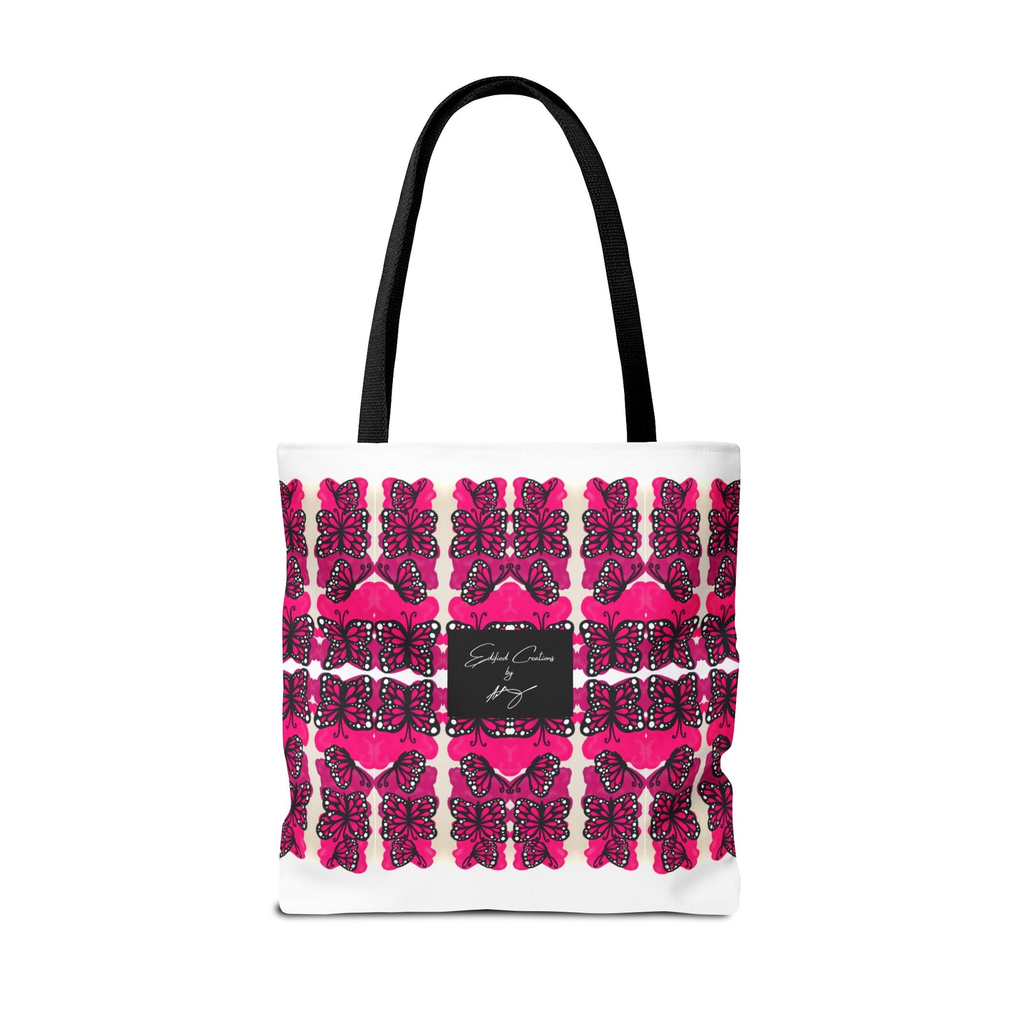 Be Transformed Pink Tote Bag